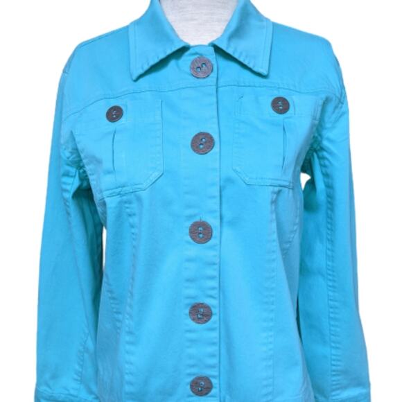 Life Style Petite Button-up Jacket - Picture 3 of 8